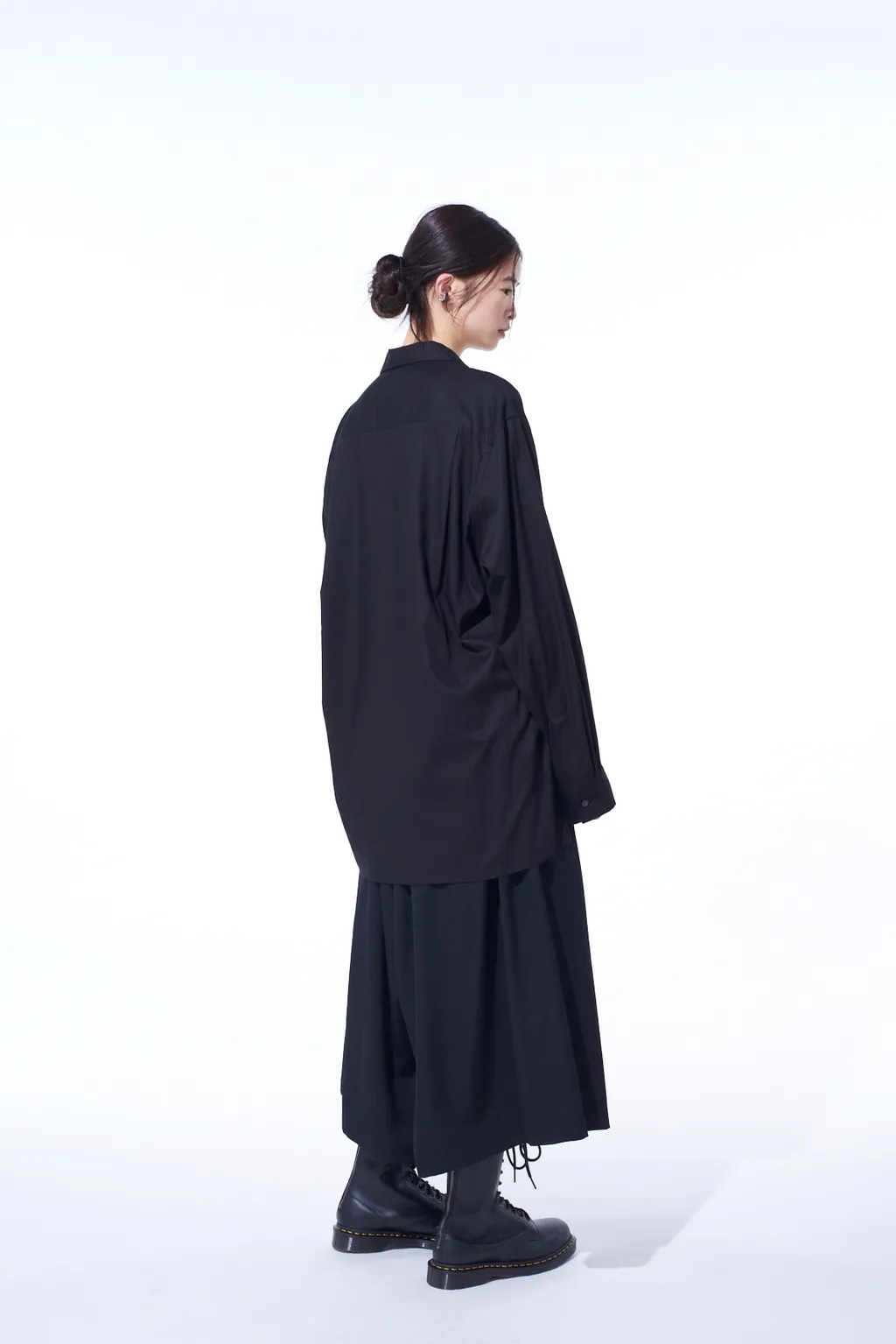 Washer Wool Gabardine Culotte Pants