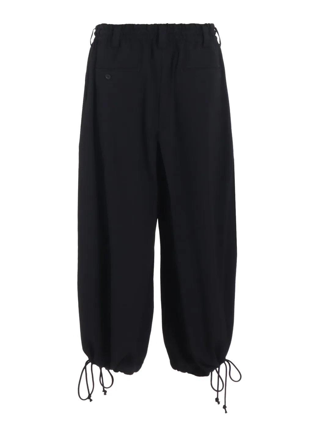 Washer Wool Gabardine Hakama Balloon Pants