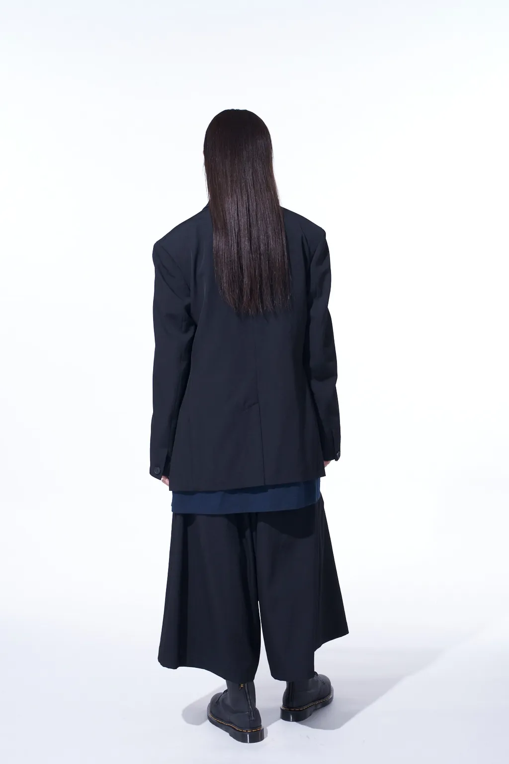 Washer Wool Gabardine Change Pocket Tailored Jacket