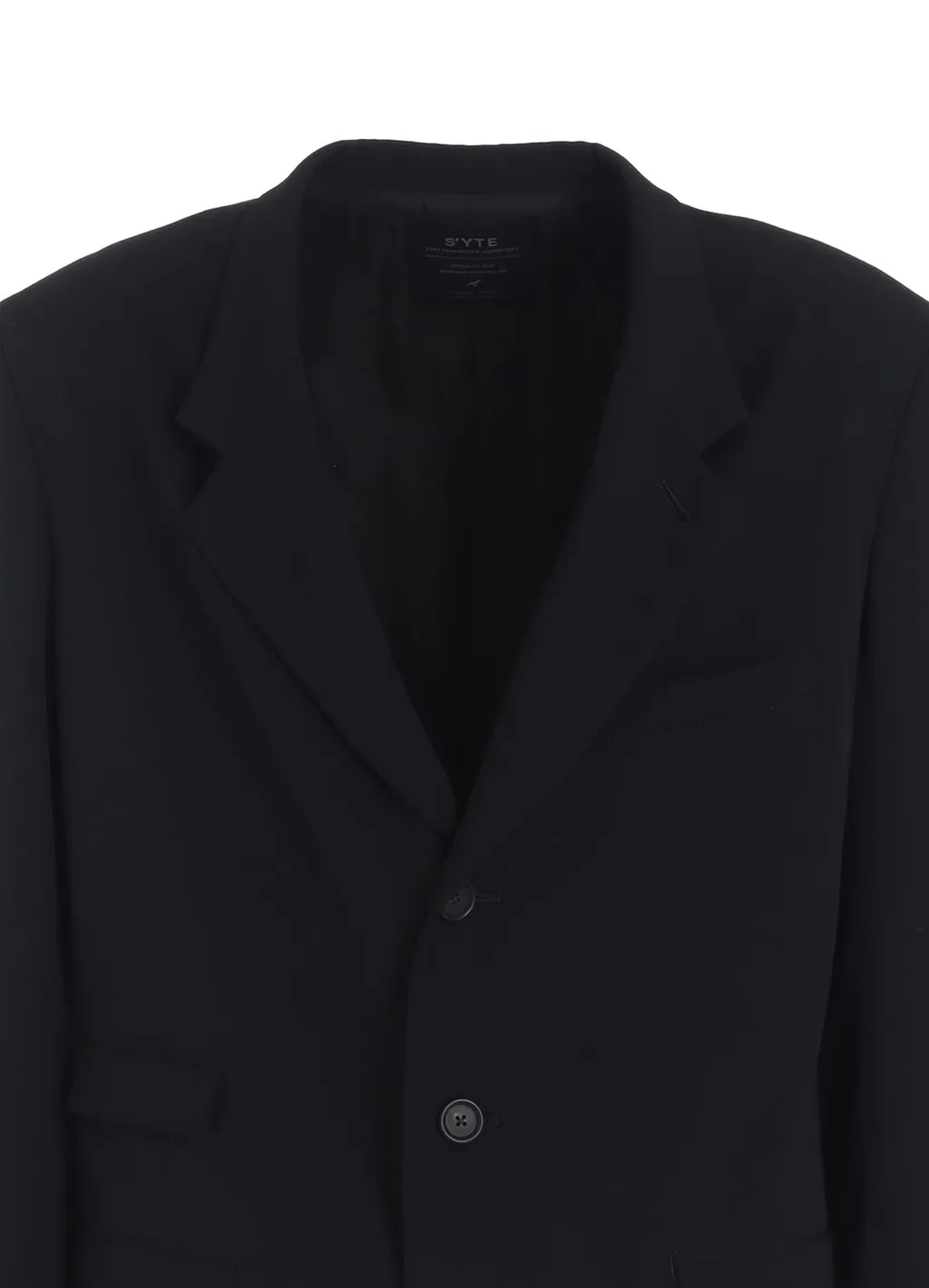 Washer Wool Gabardine Change Pocket Tailored Jacket