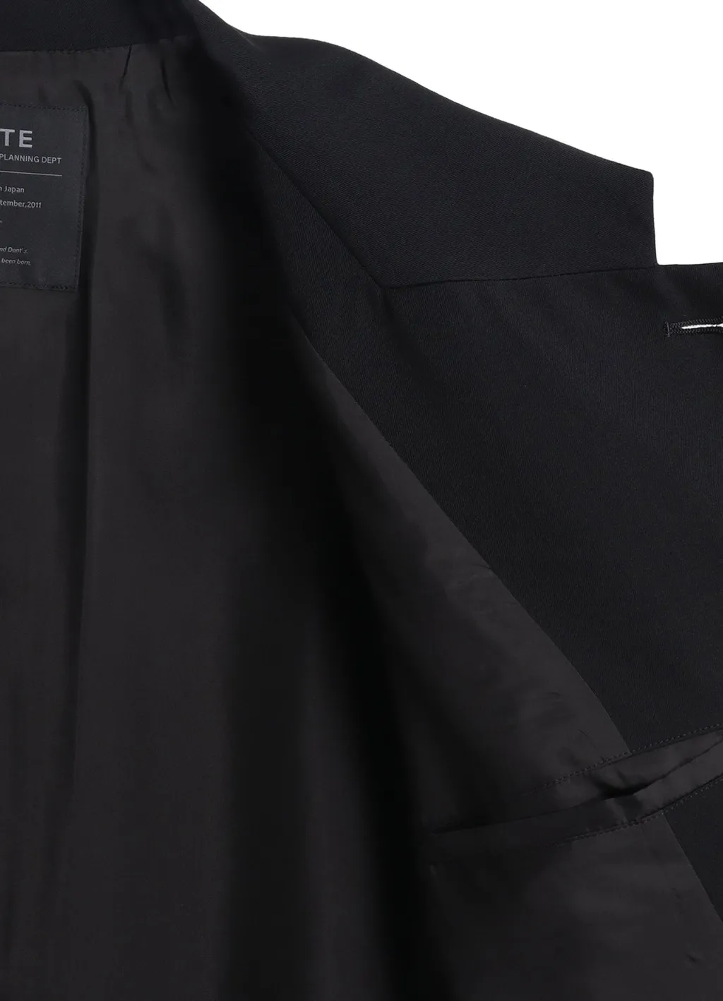 Washer Wool Gabardine Change Pocket Tailored Jacket