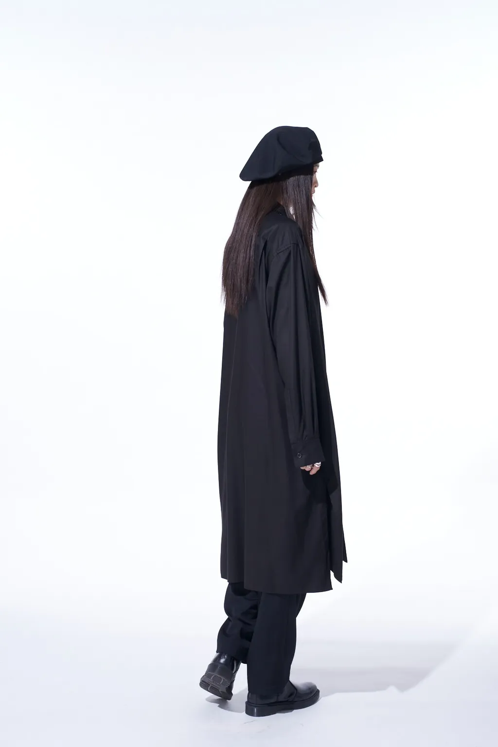 Washer Wool Gabardine 2 Tuck Suspender Pants