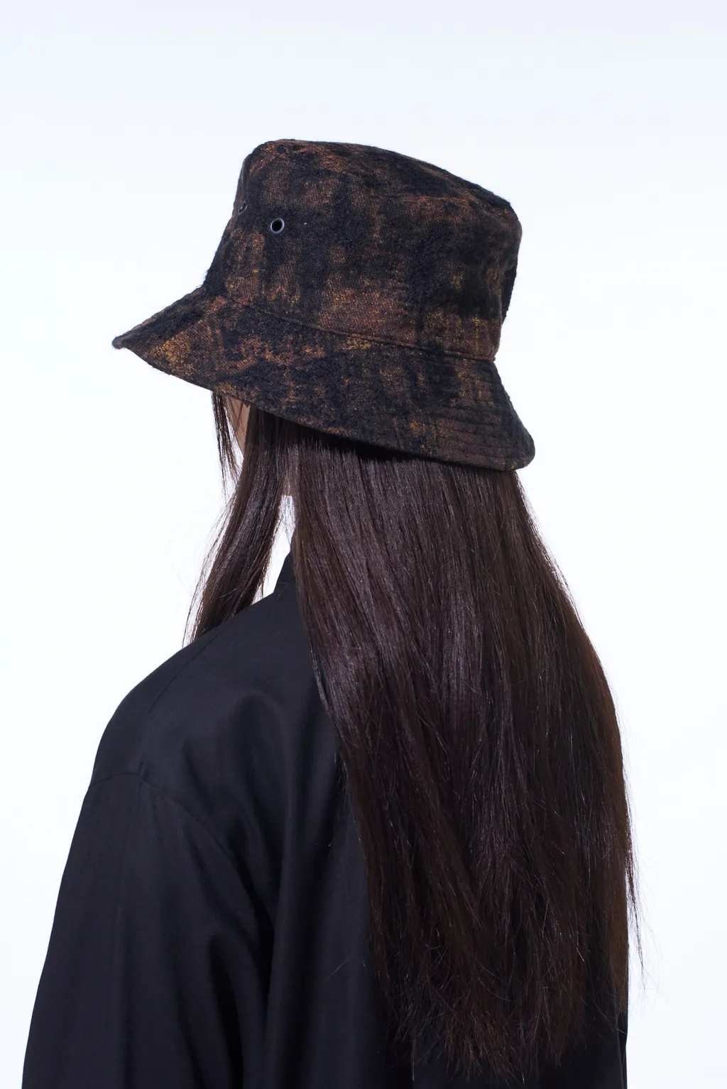 Check Jacquard Bucket Hat