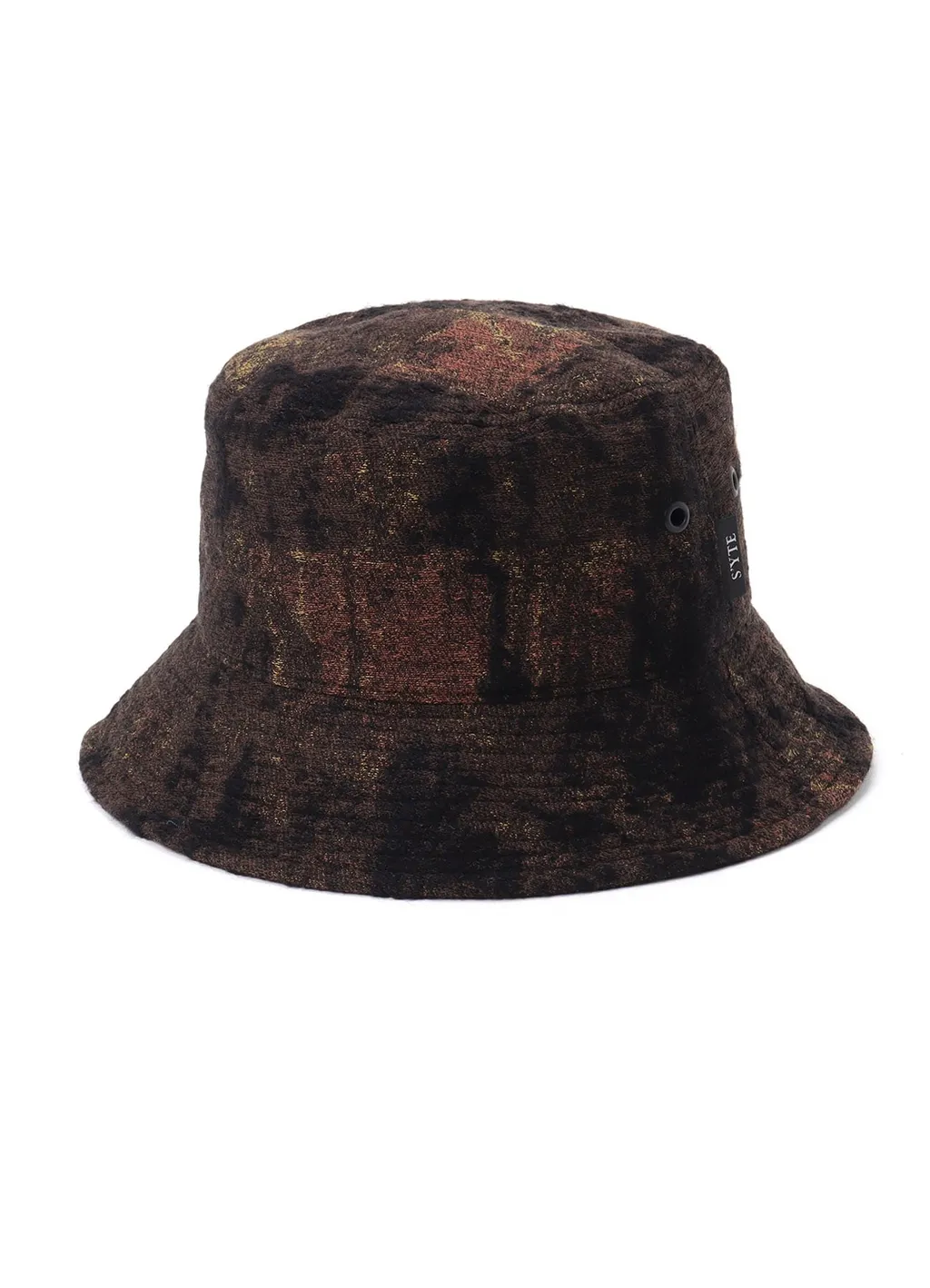 Check Jacquard Bucket Hat
