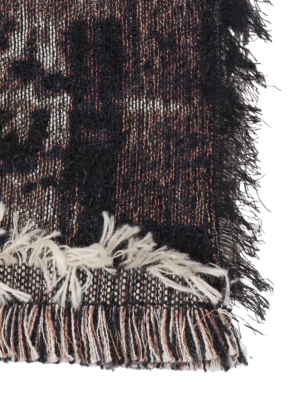 Patchwork Cut Jacquard Stole