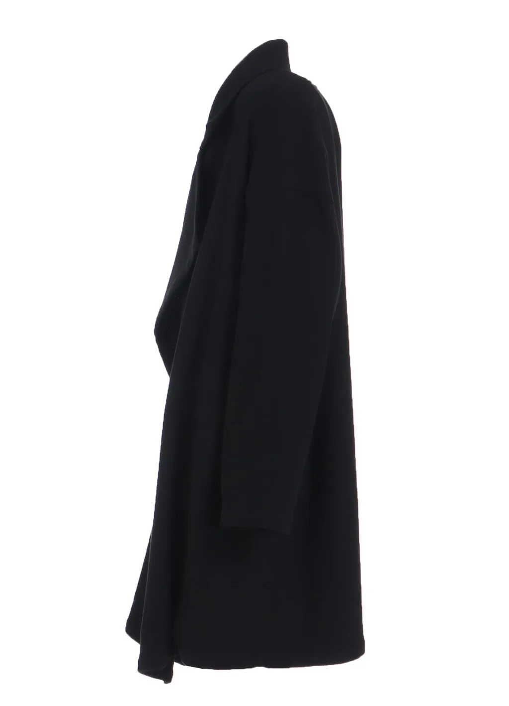 4/24 Kersey Frame Double Collar Drape Coat