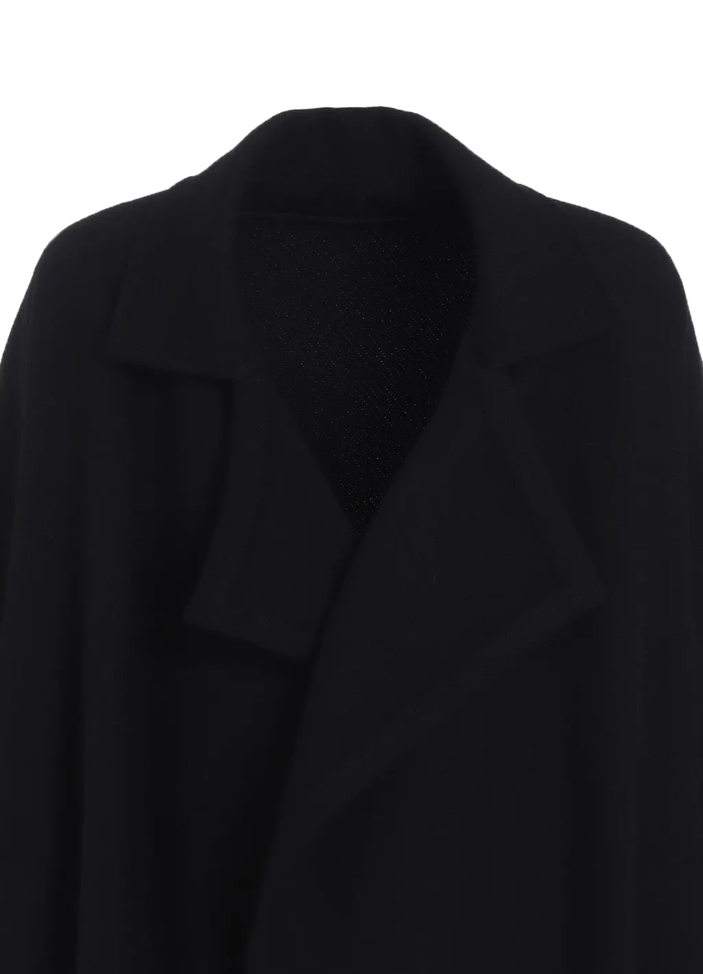 4/24 Kersey Frame Double Collar Drape Coat