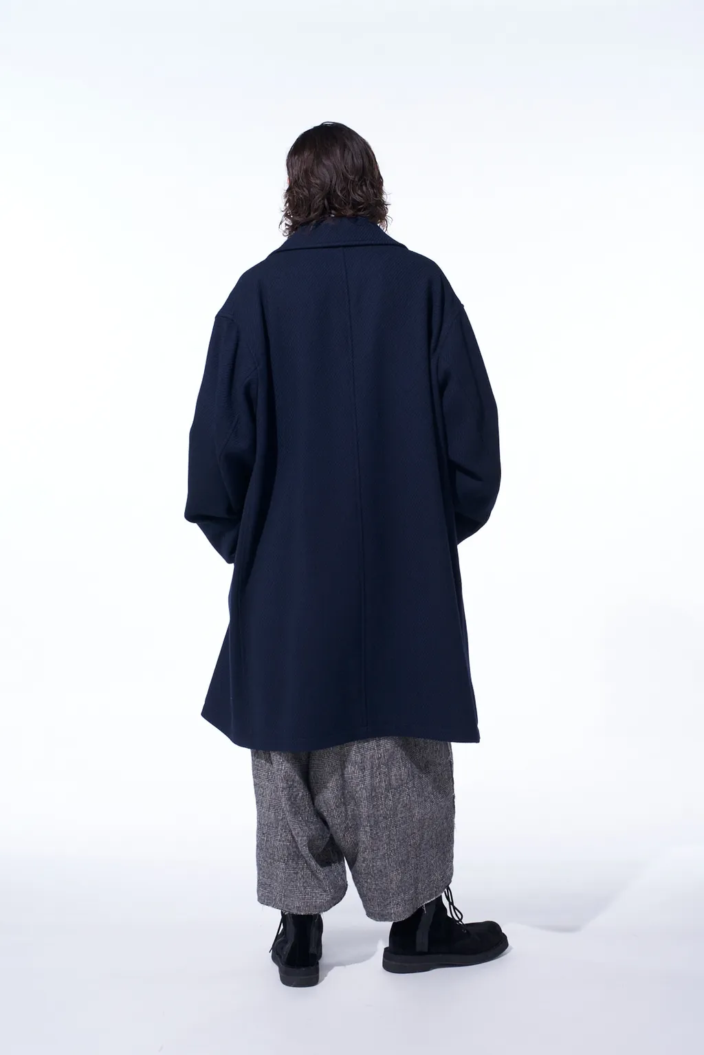 4/24 Kersey Oversized Stand Collar Coat