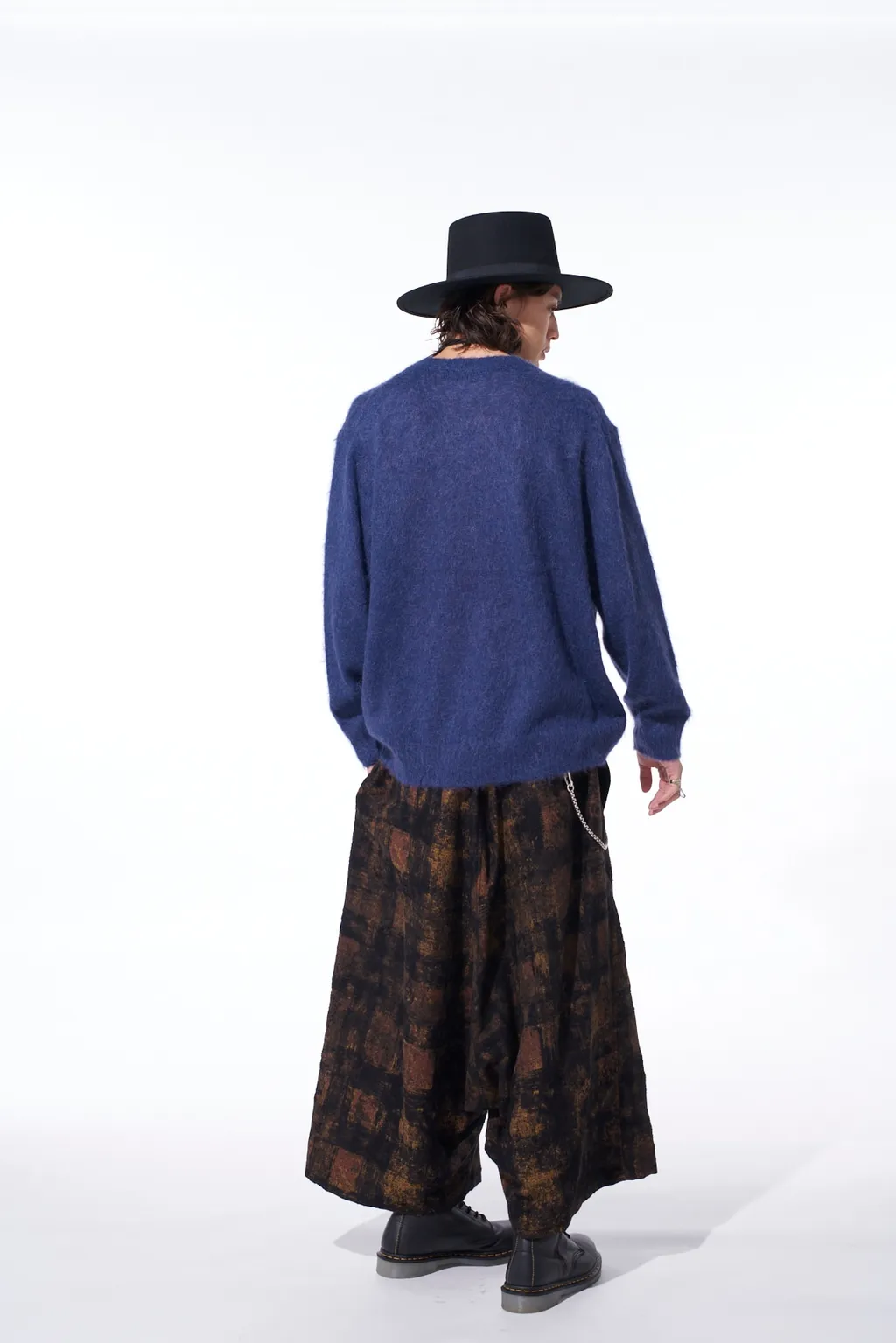 5G Brushed Mohair Pullover