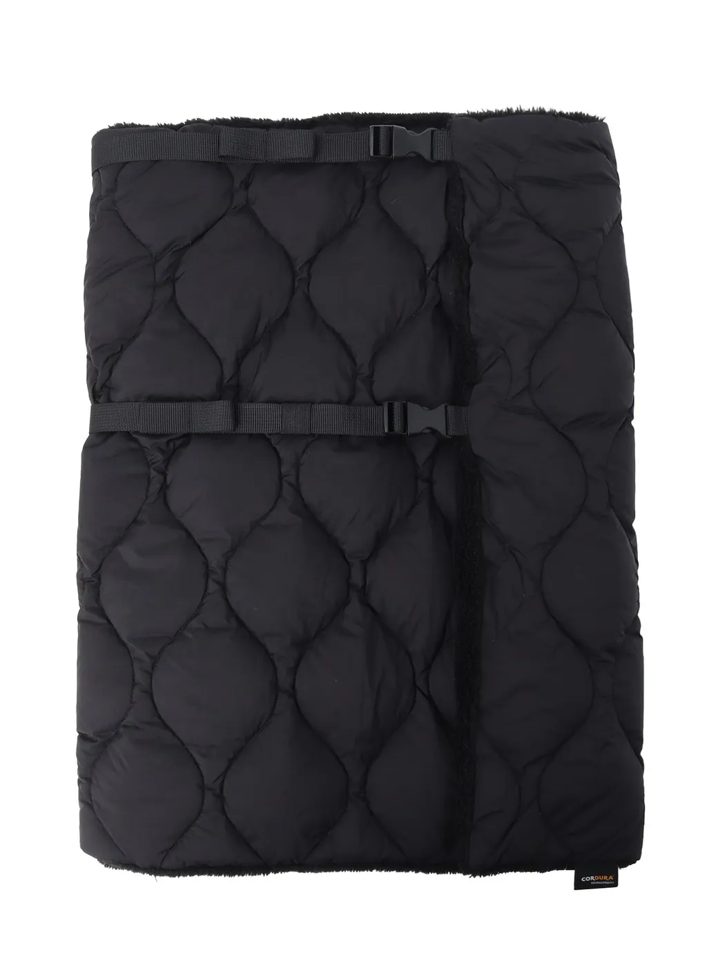 S'yte X Taion Reversible Quilted Down Scarf With Black Fleece Lining