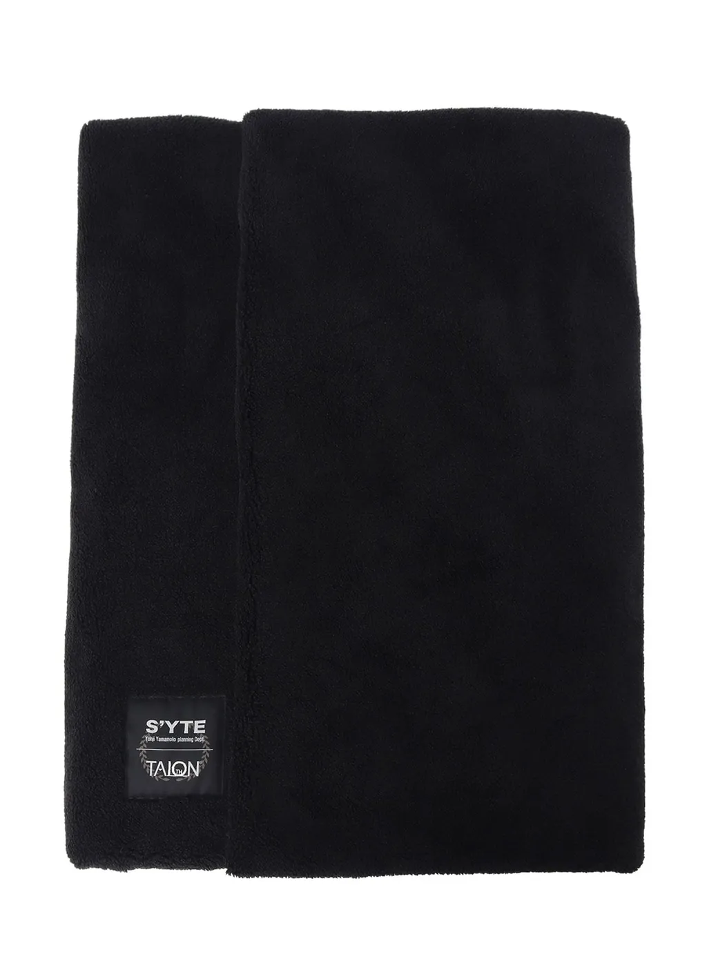 S'yte X Taion Reversible Quilted Down Scarf With Black Fleece Lining