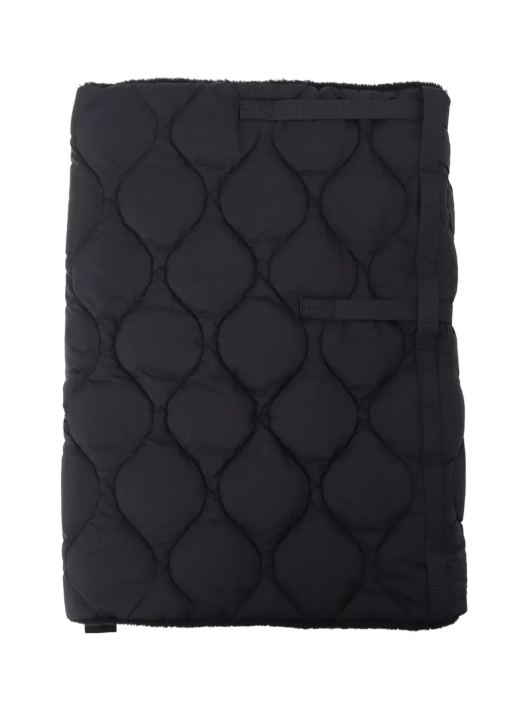 S'yte X Taion Reversible Quilted Down Scarf With Black Fleece Lining