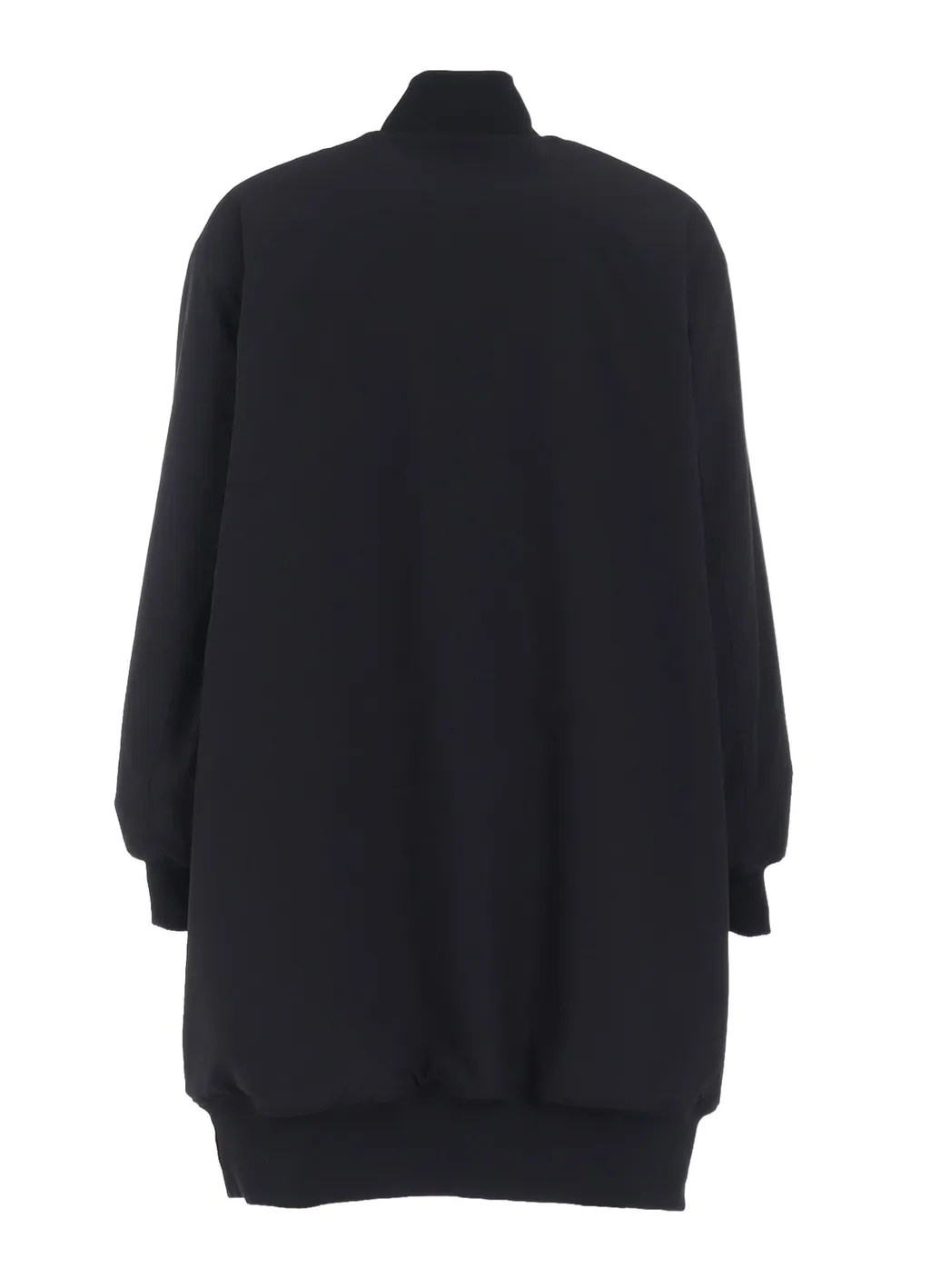 S'yte X Taion Reversible Long Bomber Jacket With Red Printed Fleece Lining