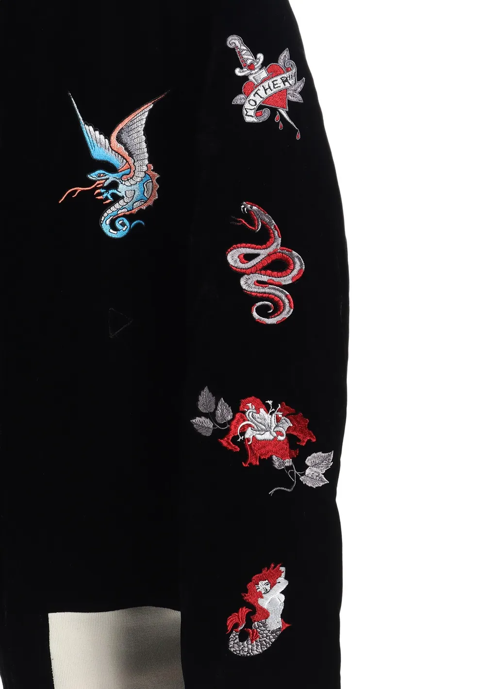 S'yte X Taion Embroidery Quilted Down Reversible Bomber Jacket