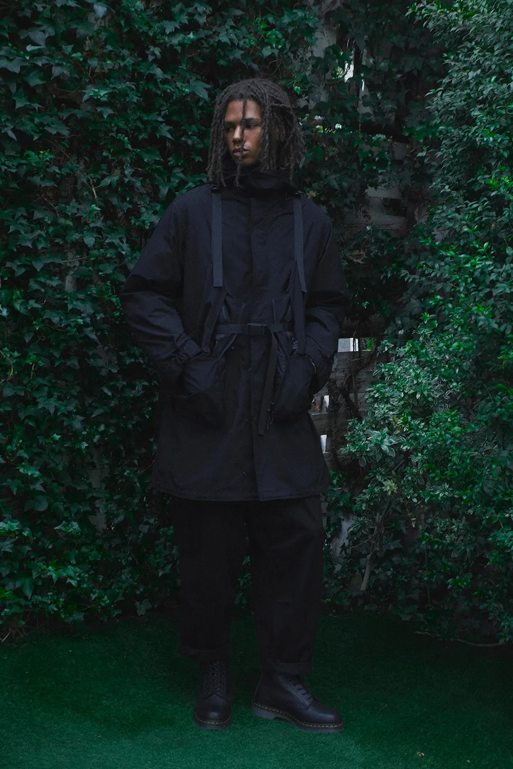 S'yte X Taion Hooded Coat With Quilted Down Liner