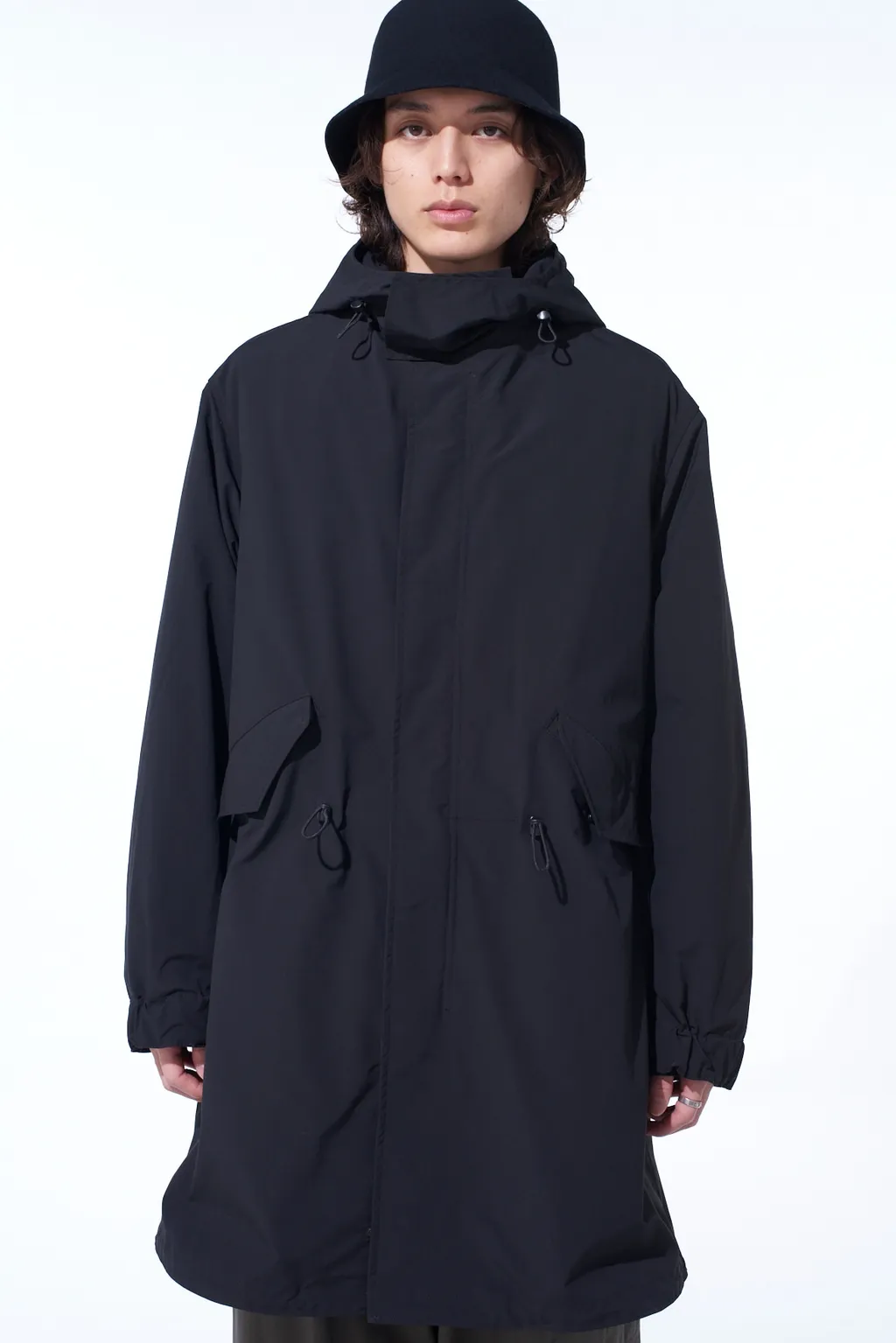 S'yte X Taion Hooded Coat With Quilted Down Liner