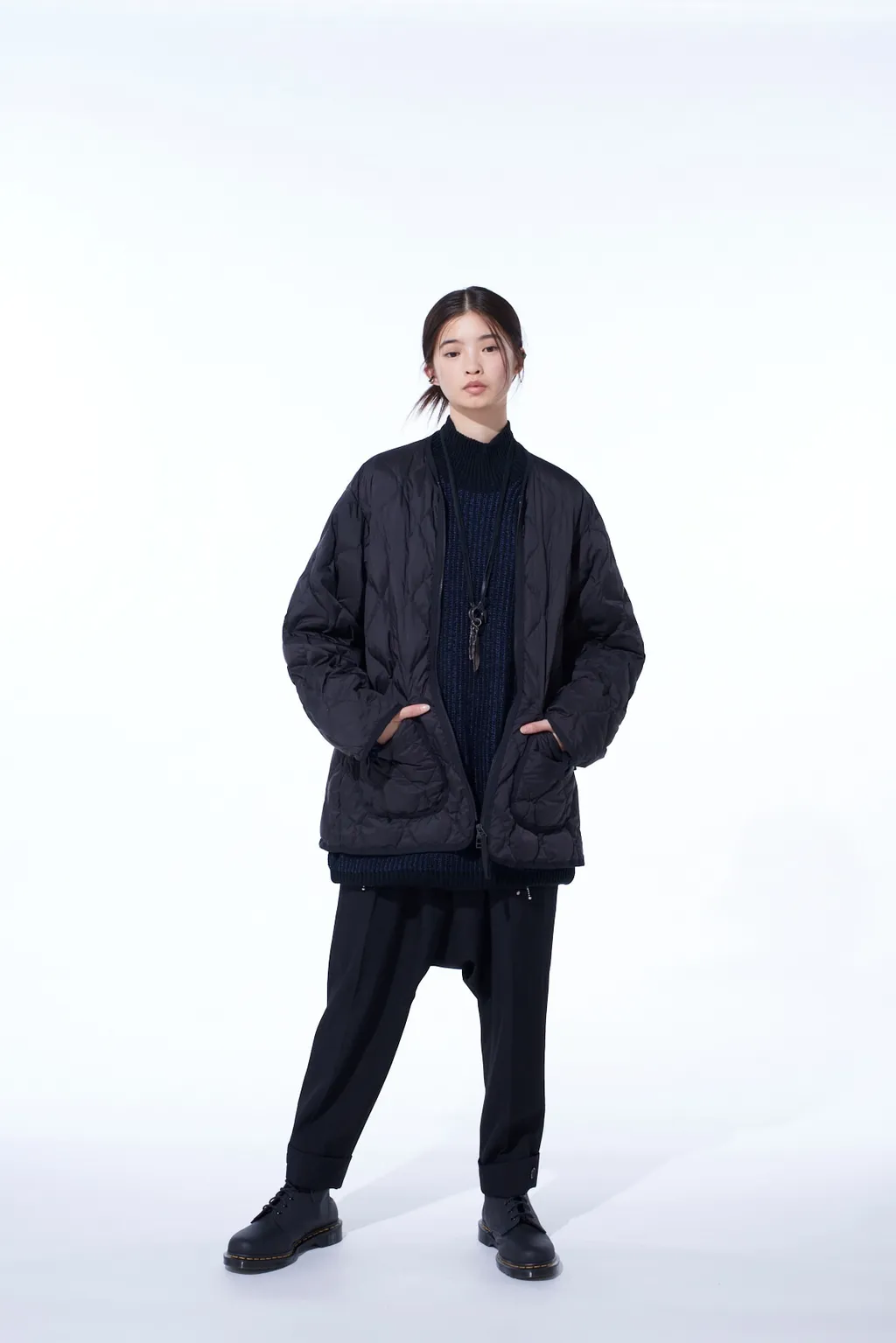 S'yte X Taion Hooded Coat With Quilted Down Liner