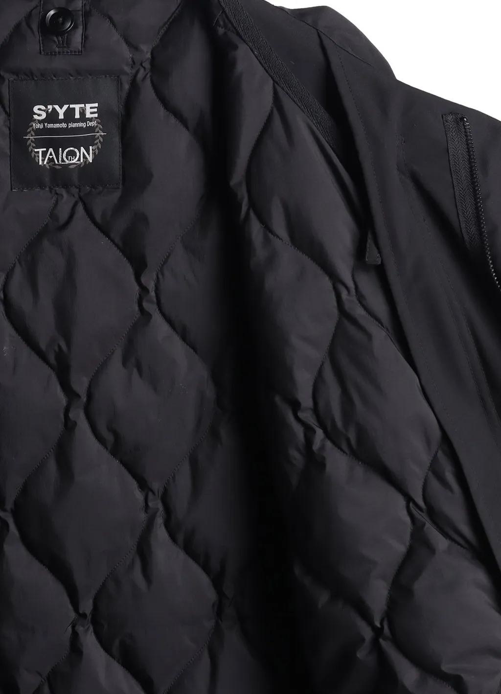 S'yte X Taion Hooded Coat With Quilted Down Liner