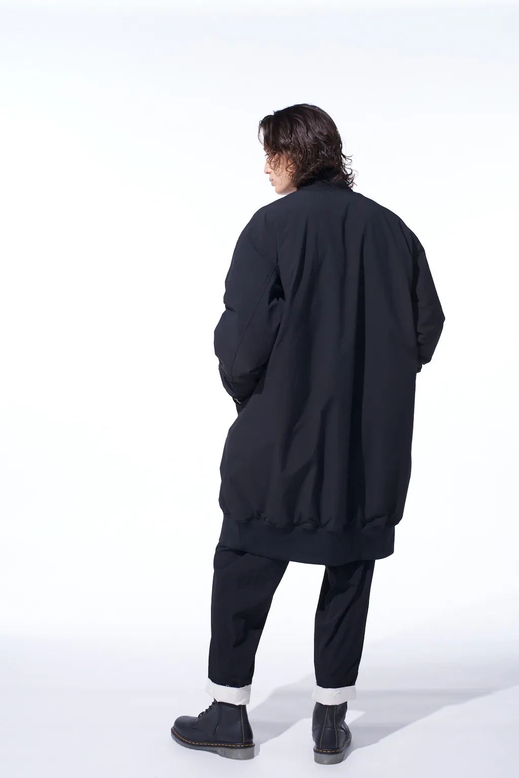 S'yte X Taion Reversible Long Bomber Jacket