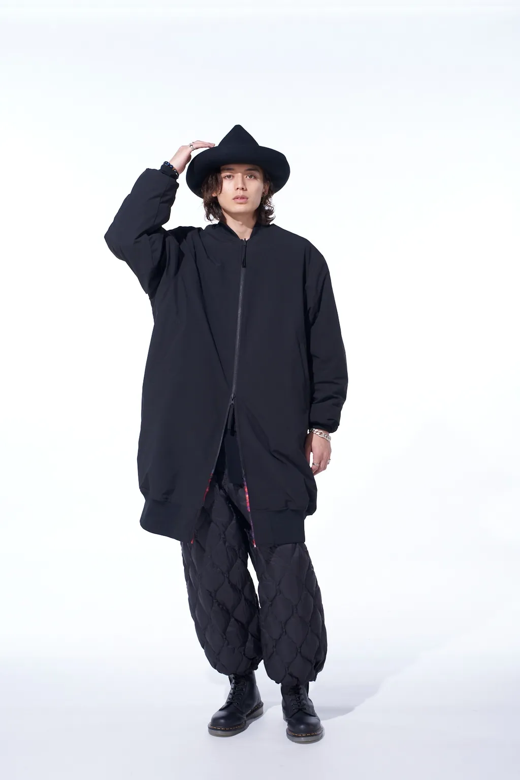 S'yte X Taion Elastic-Hem Quilted Down Pants