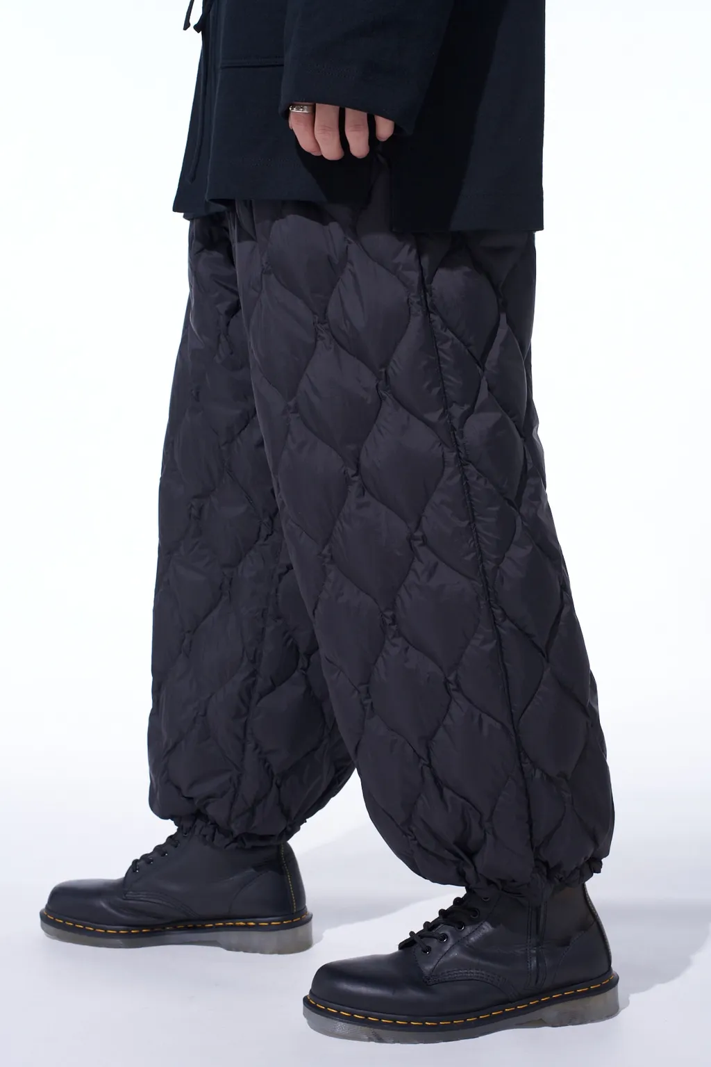 S'yte X Taion Elastic-Hem Quilted Down Pants