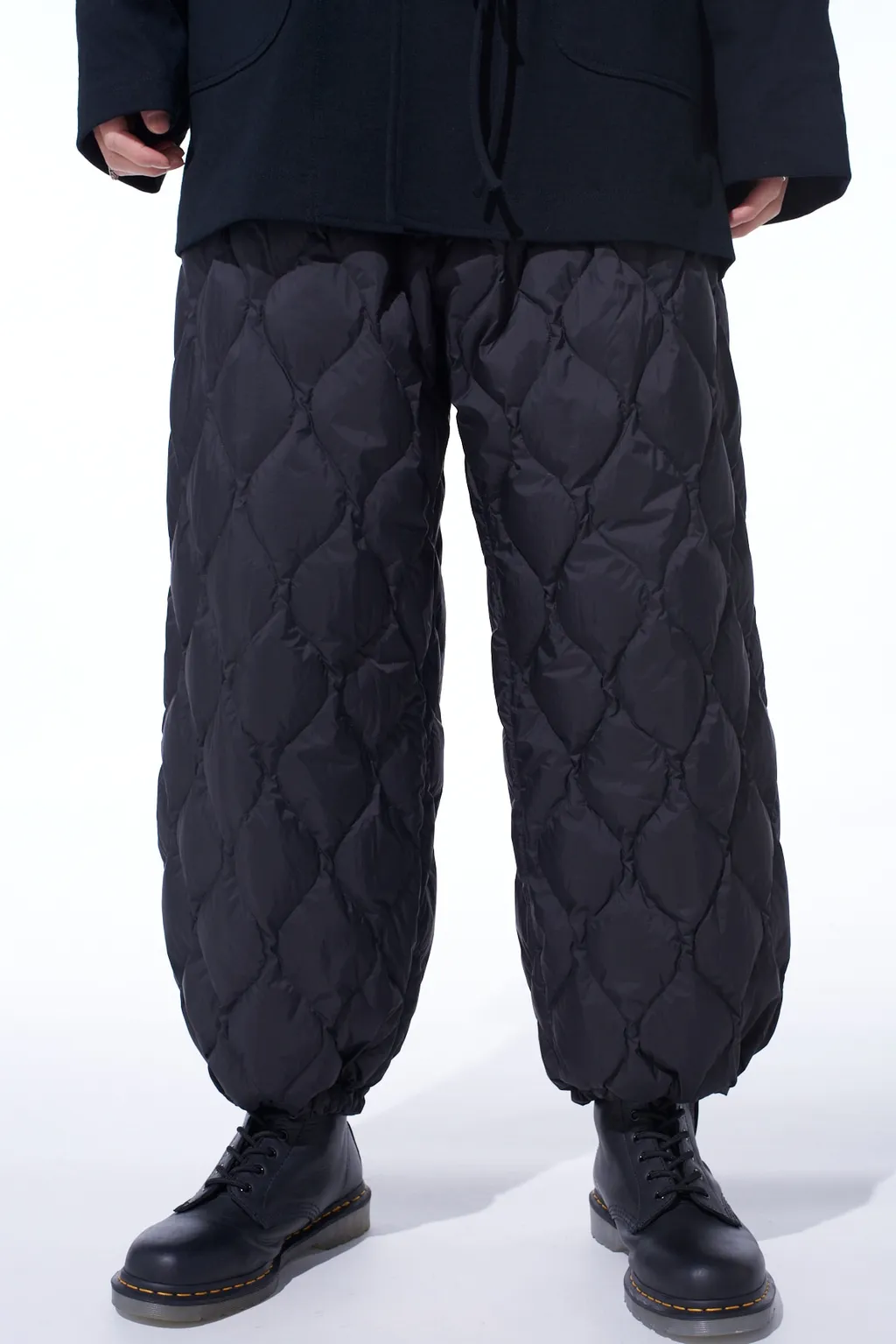 S'yte X Taion Elastic-Hem Quilted Down Pants