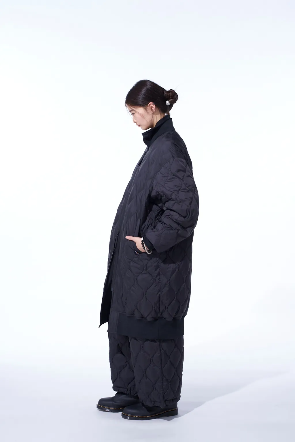 S'yte X Taion Elastic-Hem Quilted Down Pants