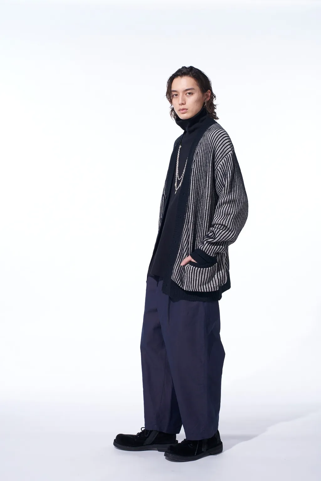 Moleskin High Waist Pants