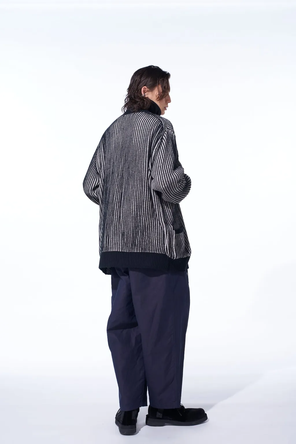 Moleskin High Waist Pants