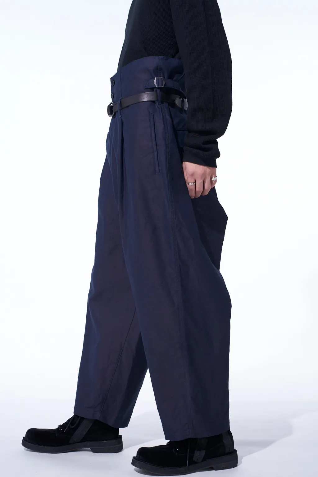 Moleskin High Waist Pants