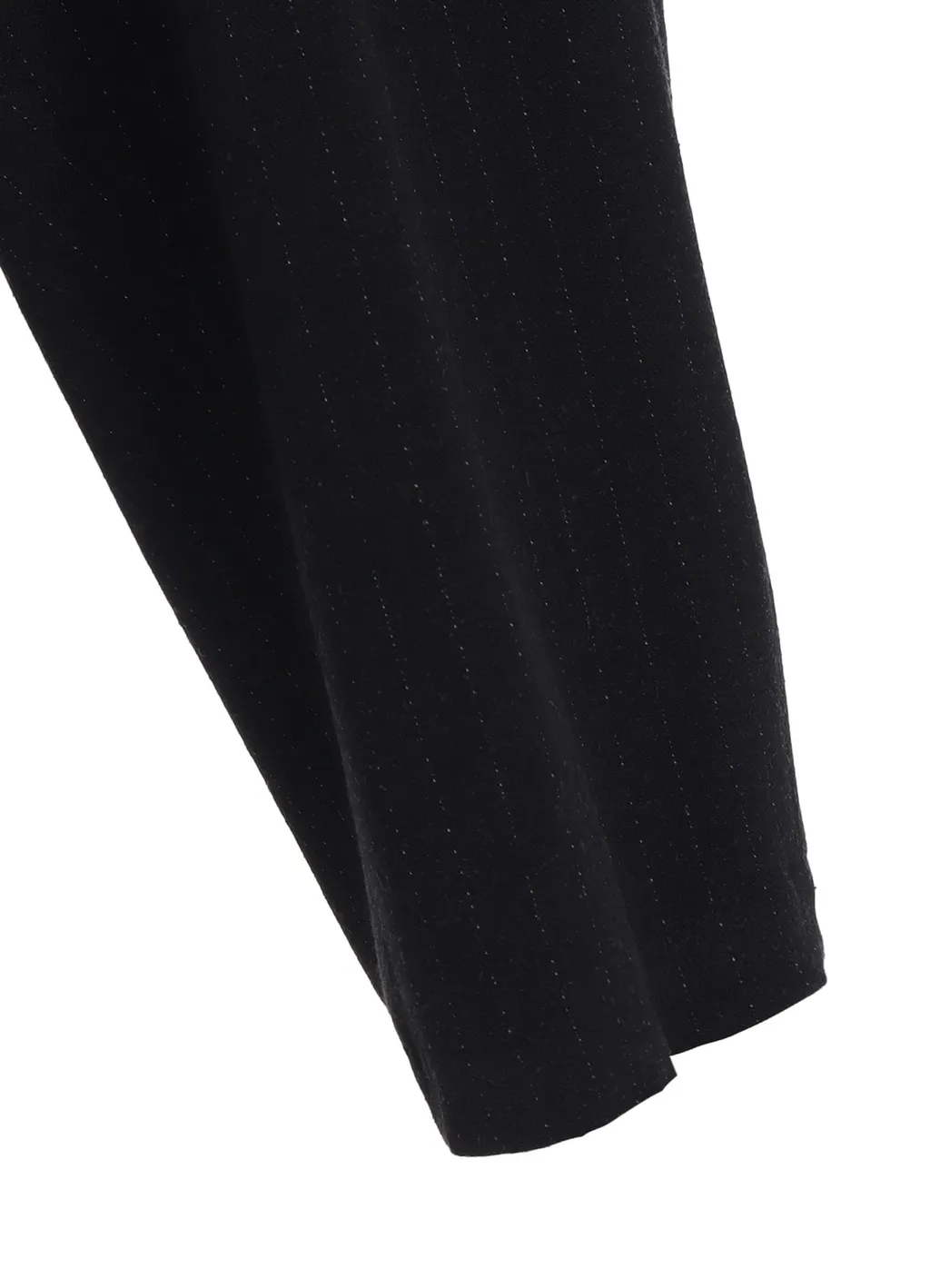 Striped Silk Angora Wool Tapered Pants
