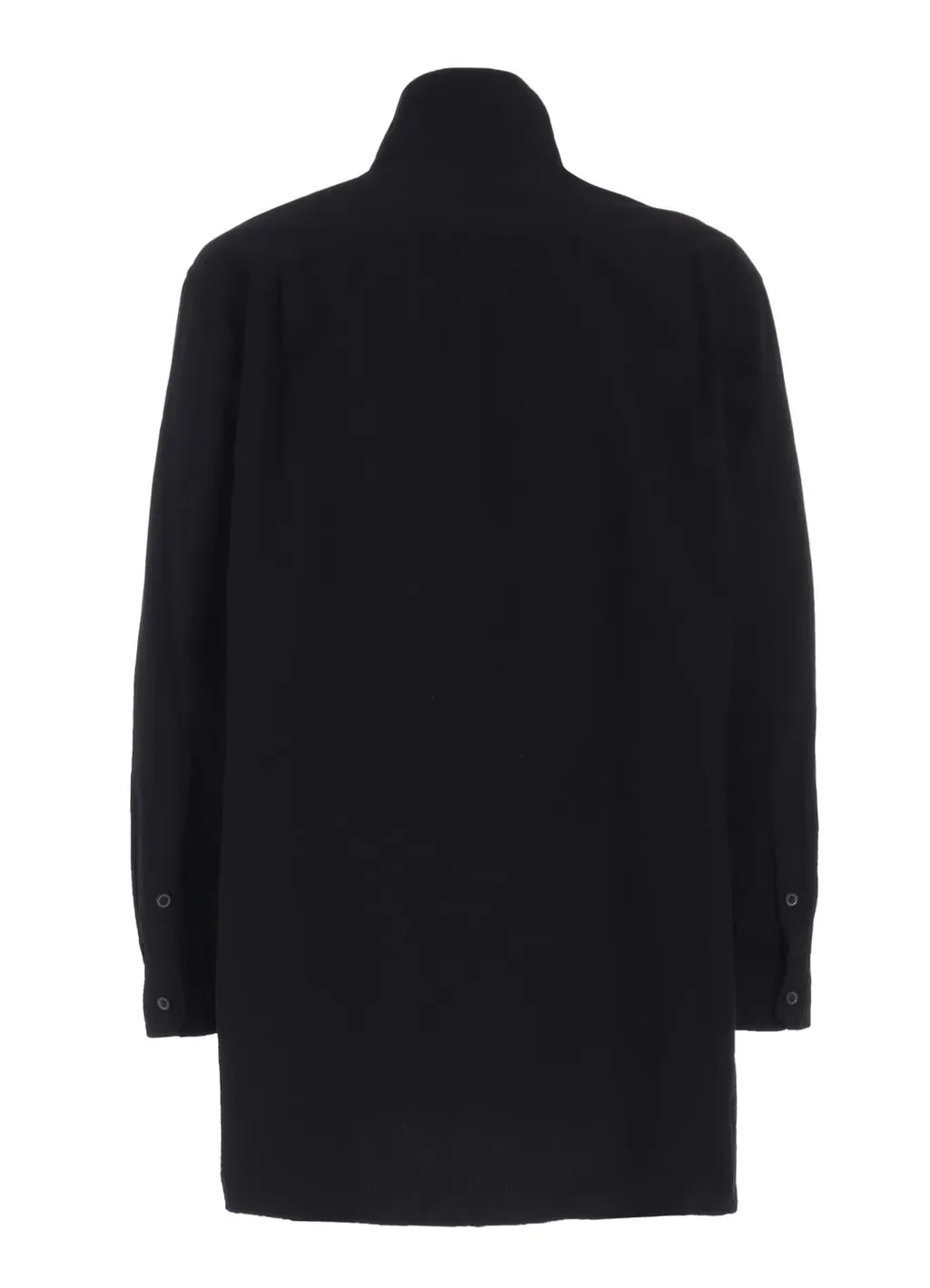 Cotton Linen Stand Collar Shirt