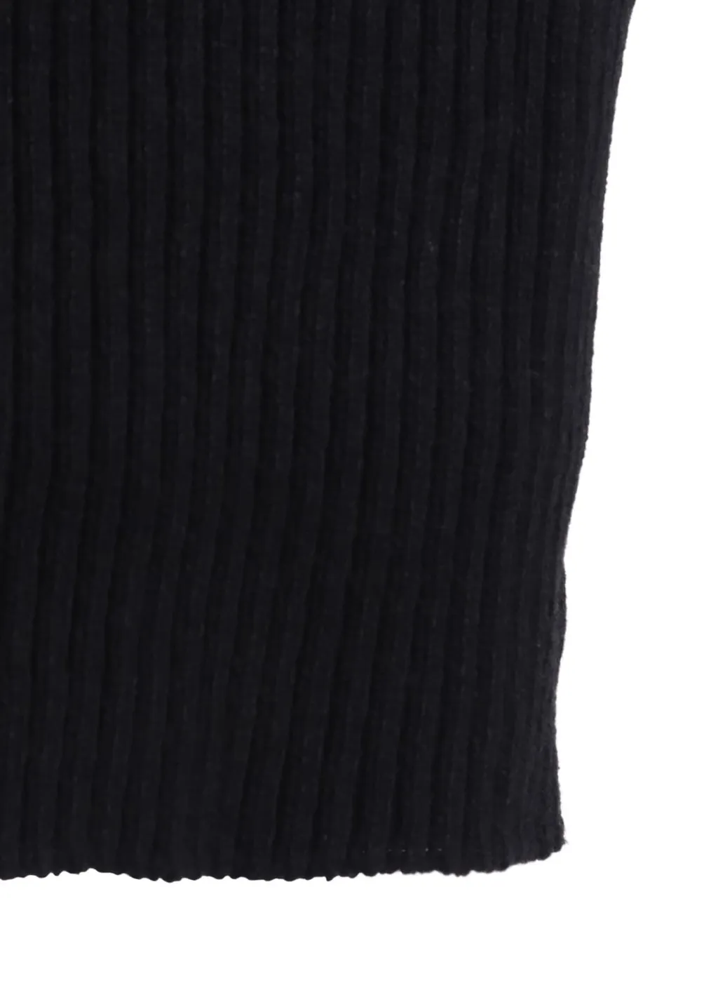 7G Wool Cotton Rib Zip-Up With Flannel Shoulder And Elbow Patches