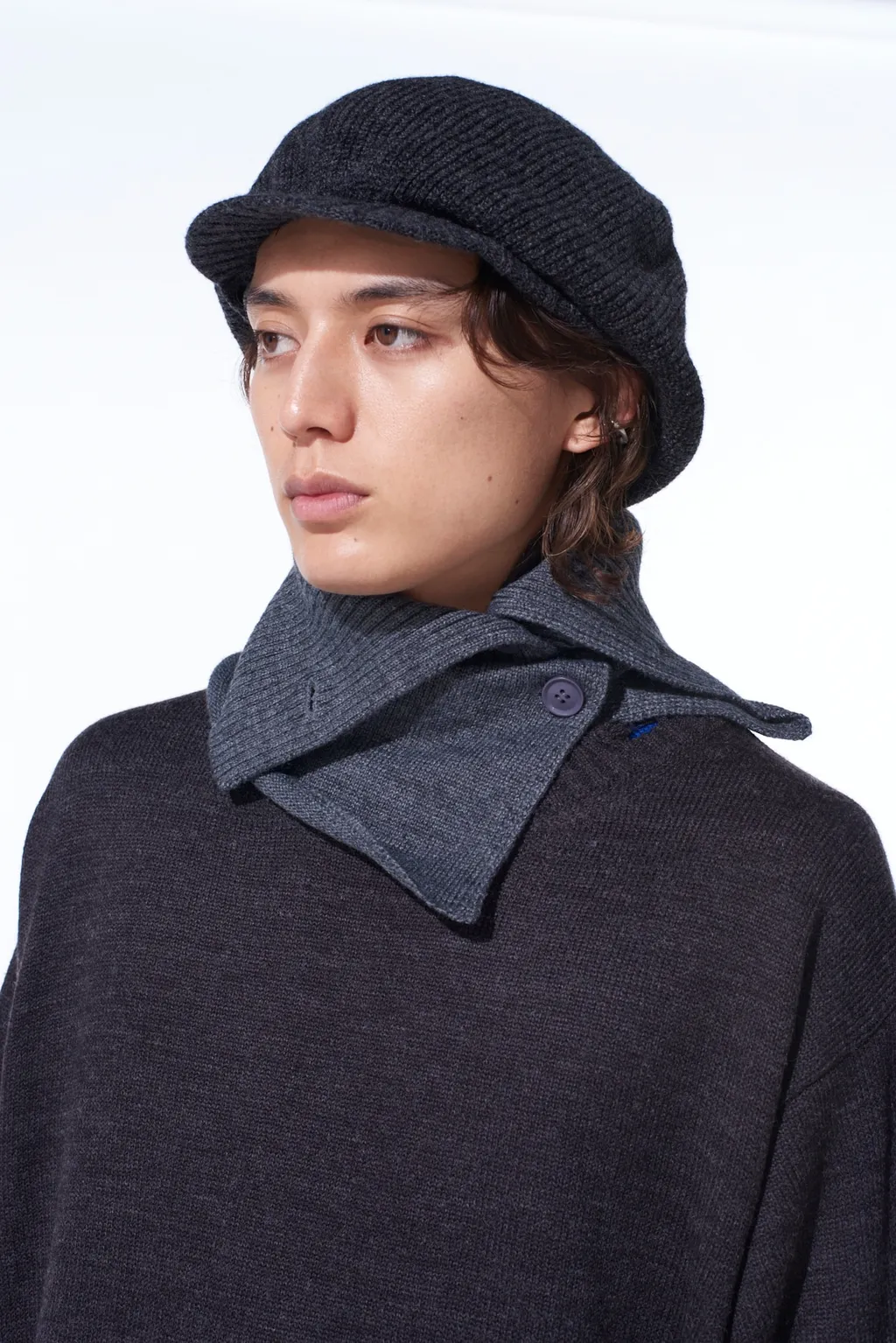 Wool Acrylic Jersey Neck Warmer