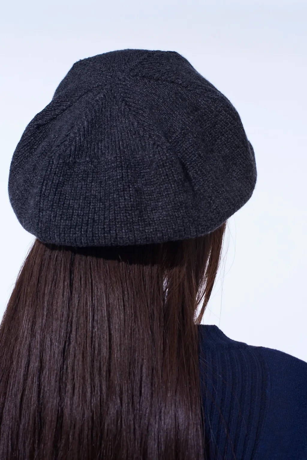 Wool Nylon Knit Casquette