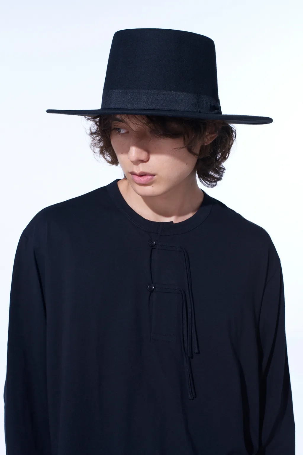 Wool Felt Wide Brim Hat