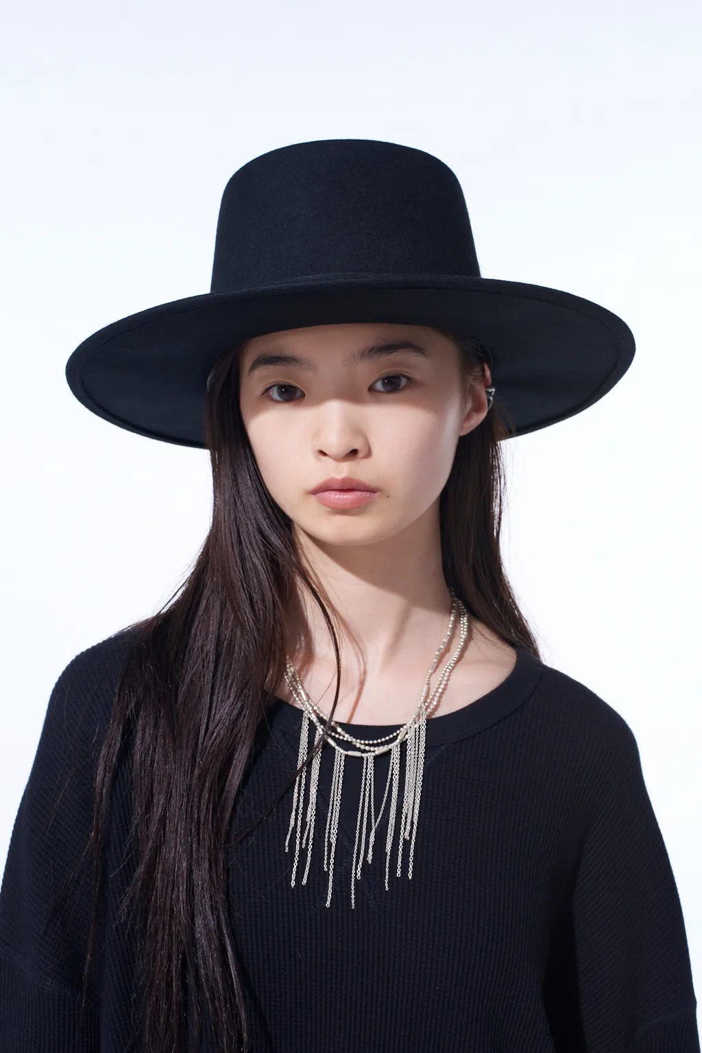 Wool Felt Wide Brim Hat