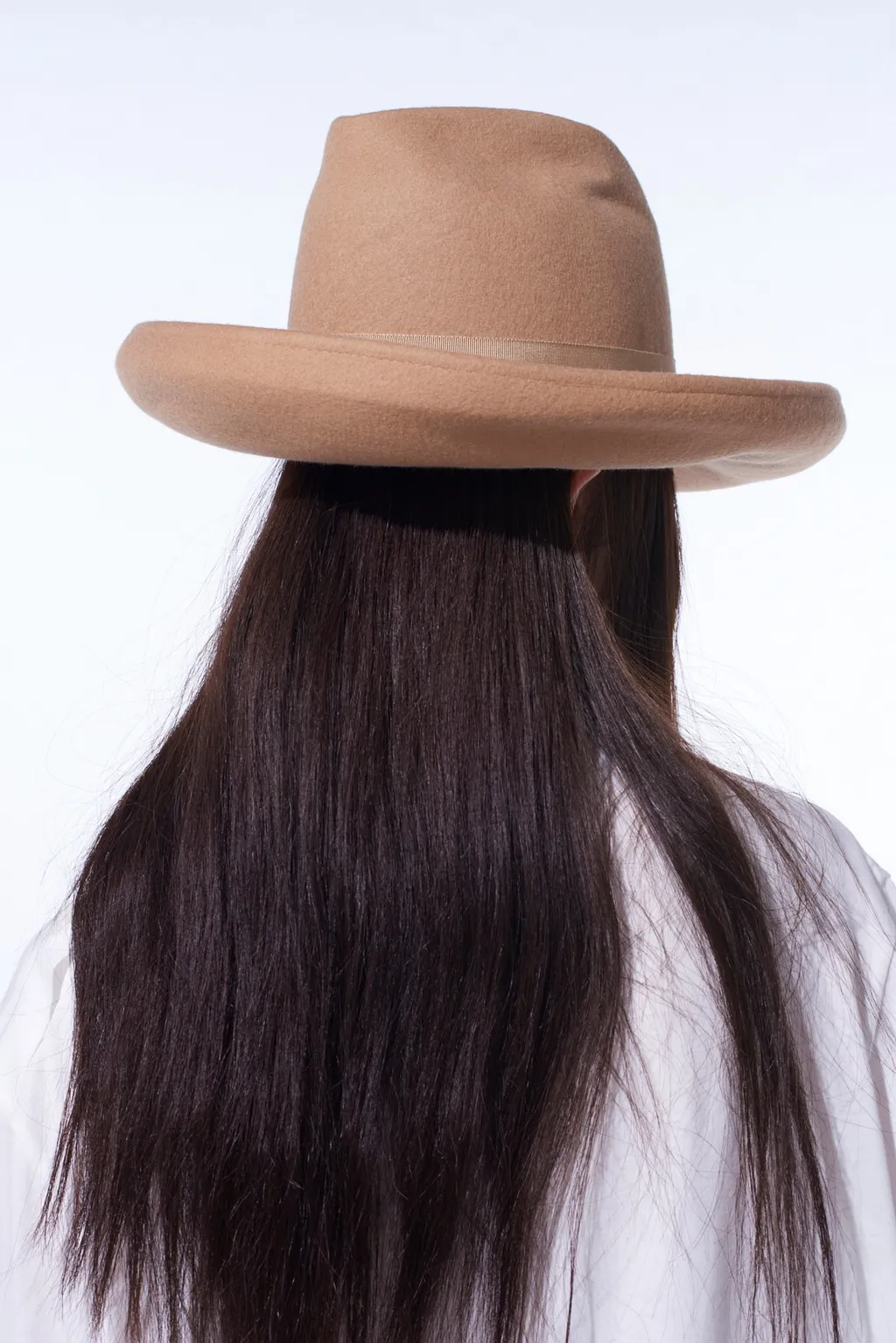 Wool Felt Rollable Brim Mountain Hat
