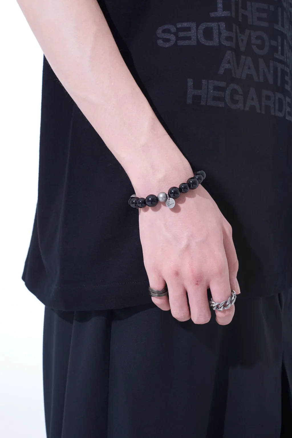 Onyx Bead Bracelet