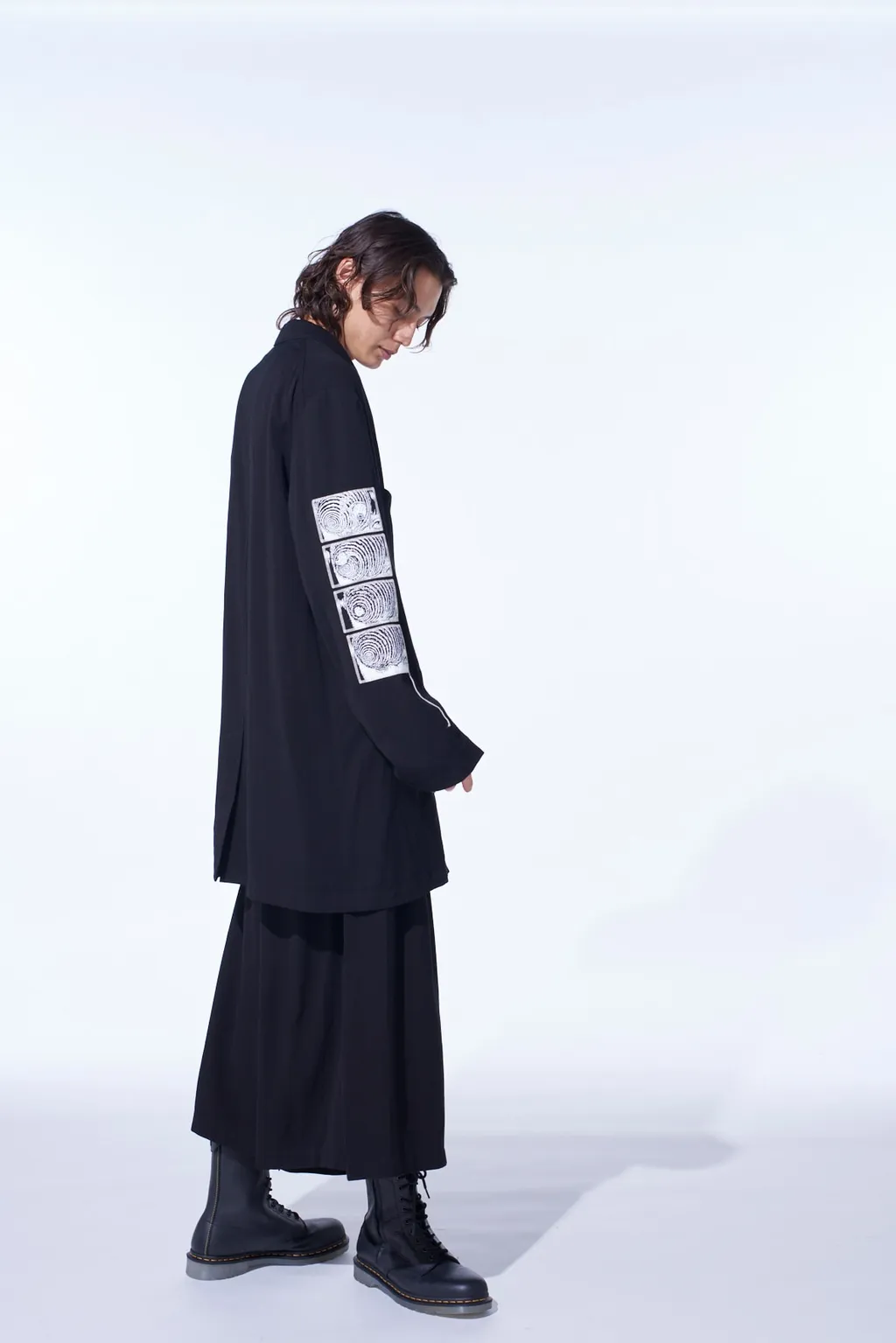 S'yte × Junji Ito -Uzumaki- Azami Wearing Yohji Yamamoto Printed Jacket