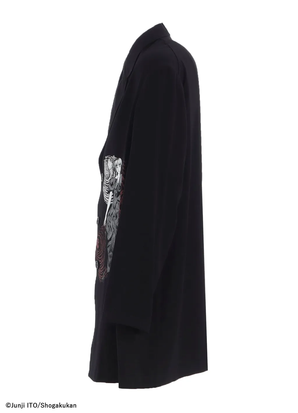 S'yte × Junji Ito -Uzumaki- Azami Wearing Yohji Yamamoto Printed Jacket