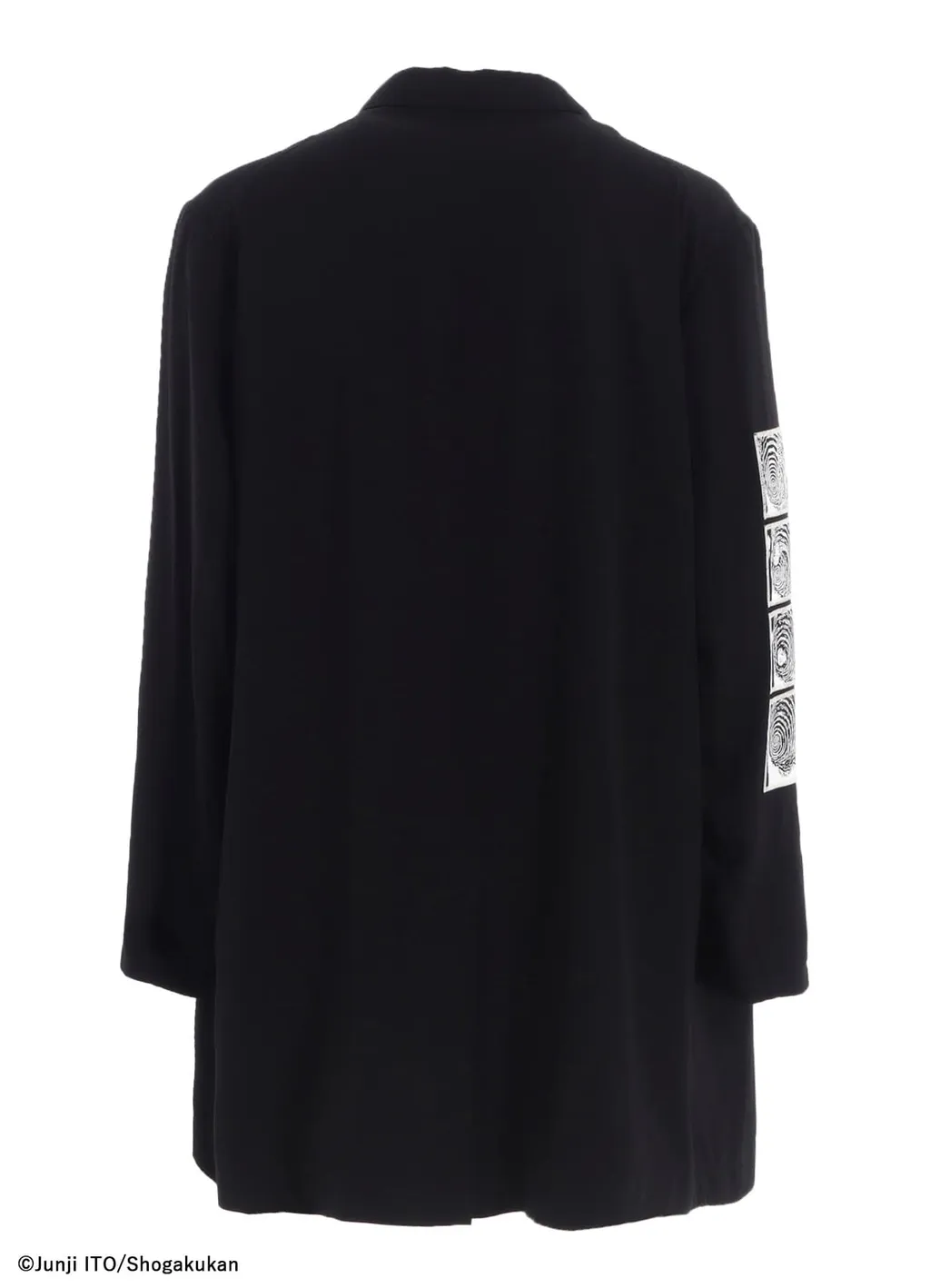 S'yte × Junji Ito -Uzumaki- Azami Wearing Yohji Yamamoto Printed Jacket