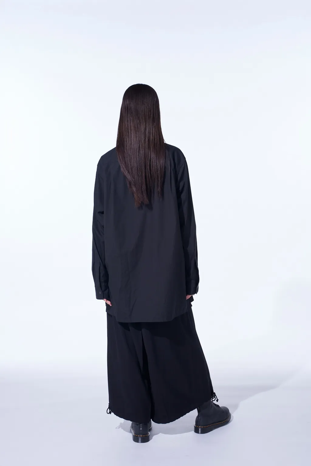 S'yte × Junji Ito -Uzumaki- Azami Wearing Yohji Yamamoto Printed Shirt
