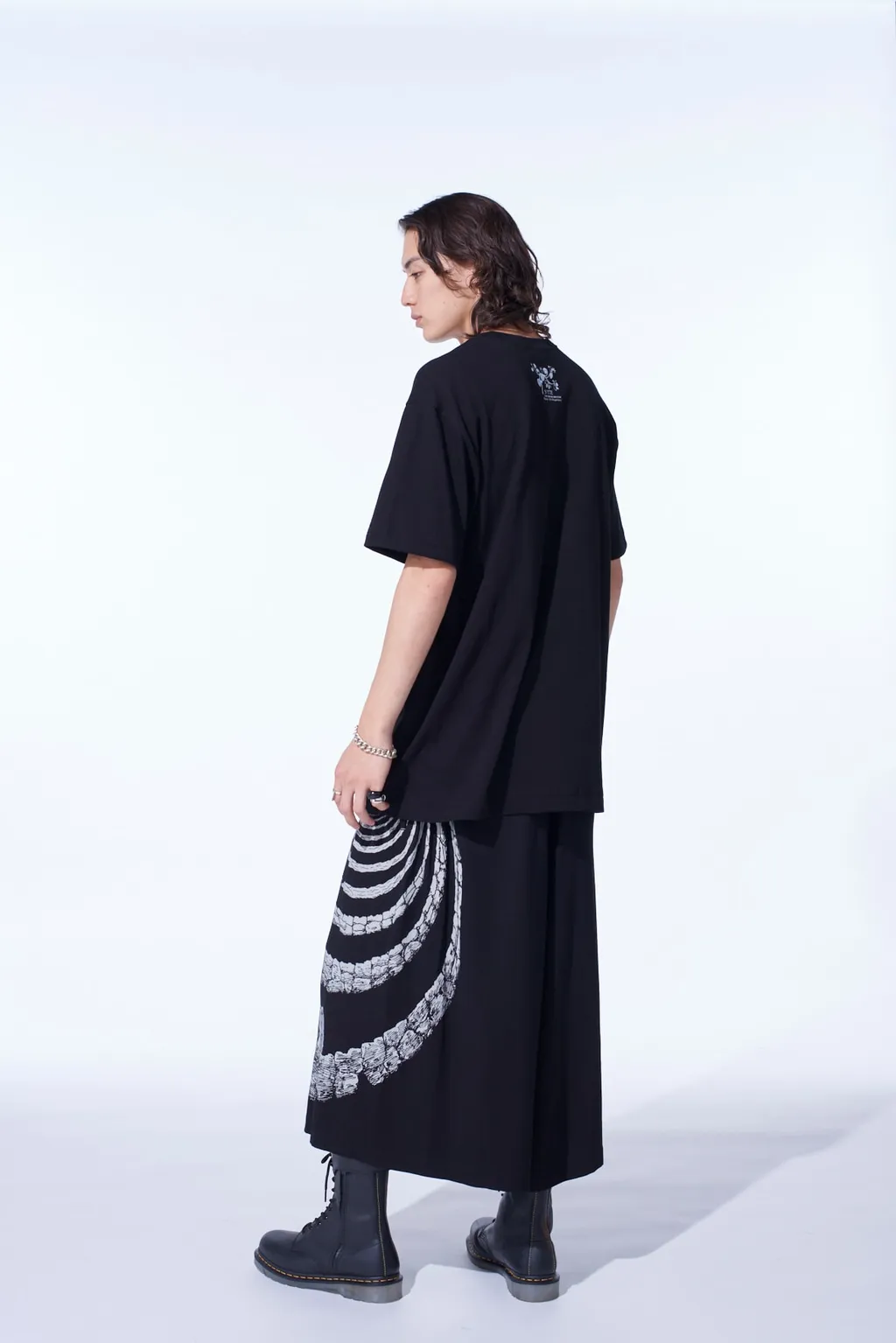 S'yte × Junji Ito -Uzumaki- The Spiral Printed Culotte Pants