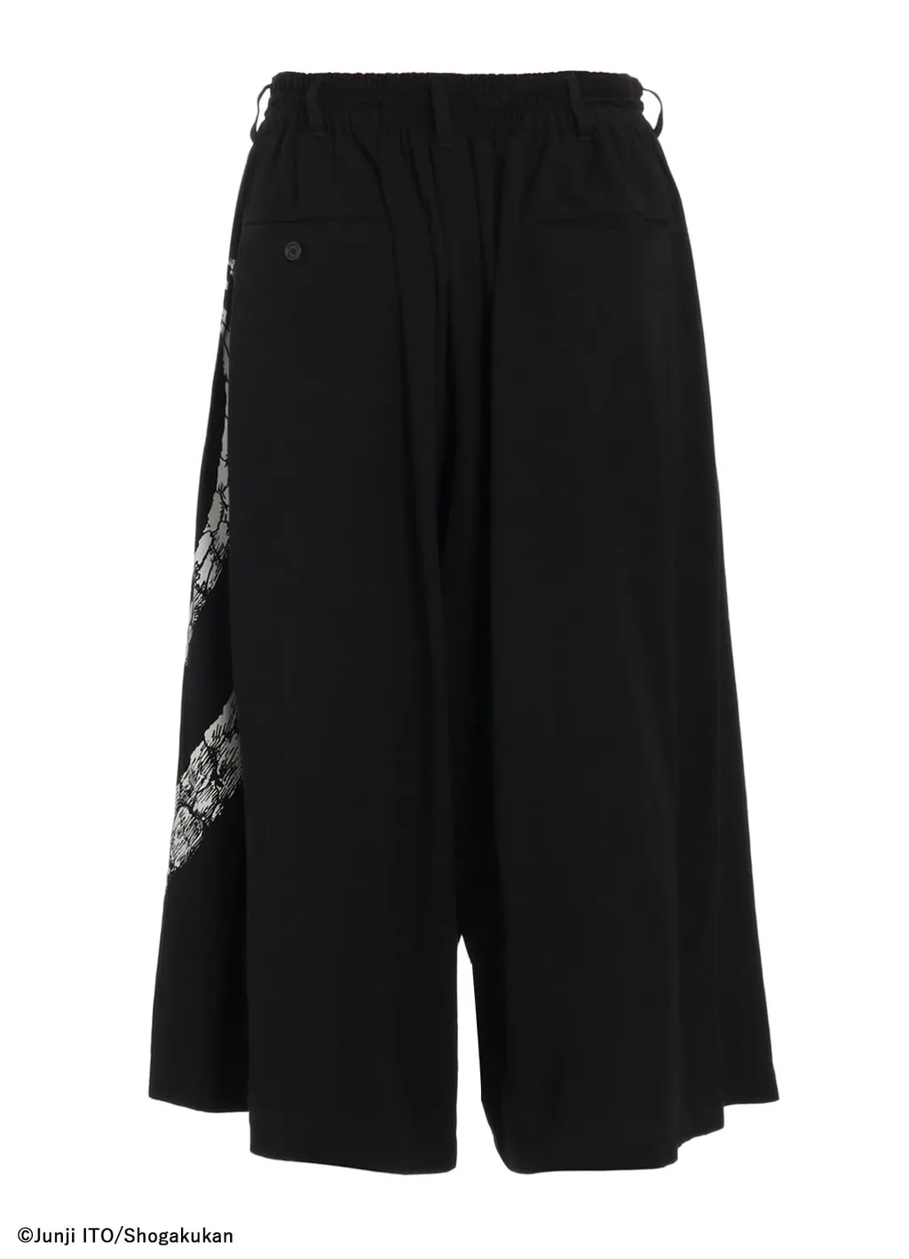 S'yte × Junji Ito -Uzumaki- The Spiral Printed Culotte Pants