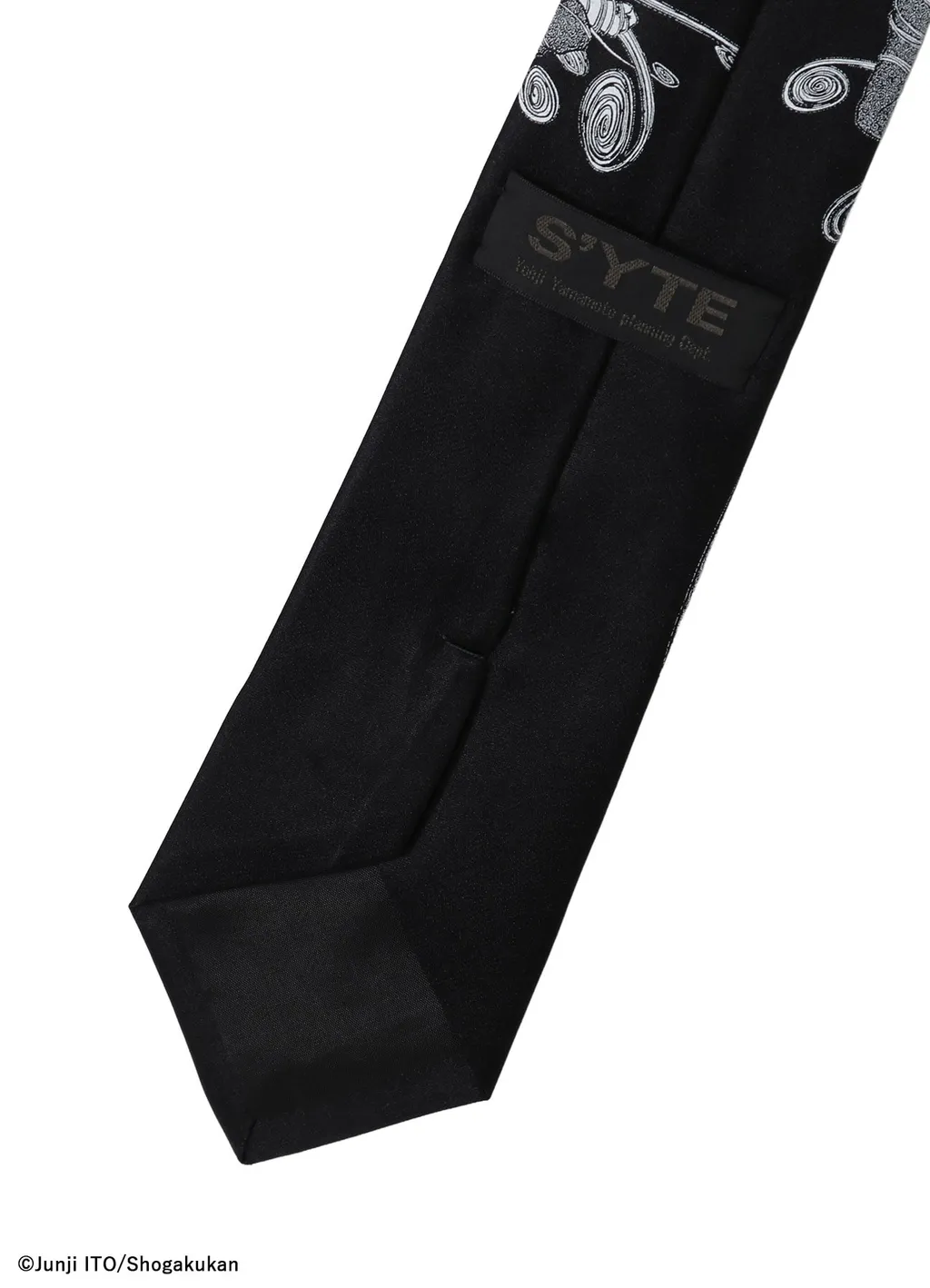 S'yte × Junji Ito -Uzumaki- Kirie Wearing Yohji Yamamoto Silk Tie