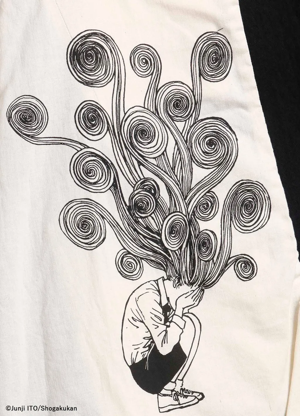 S'yte × Junji Ito -Uzumaki- Kirie And Azami Printed Reversible Jacket