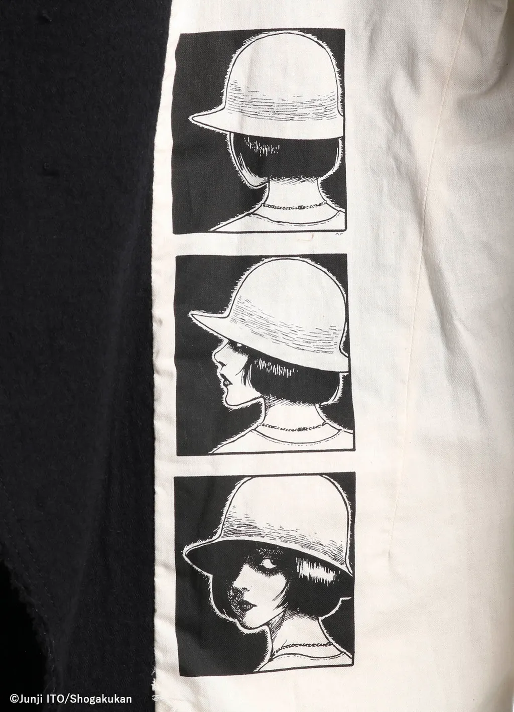 S'yte × Junji Ito -Uzumaki- Kirie And Azami Printed Reversible Jacket
