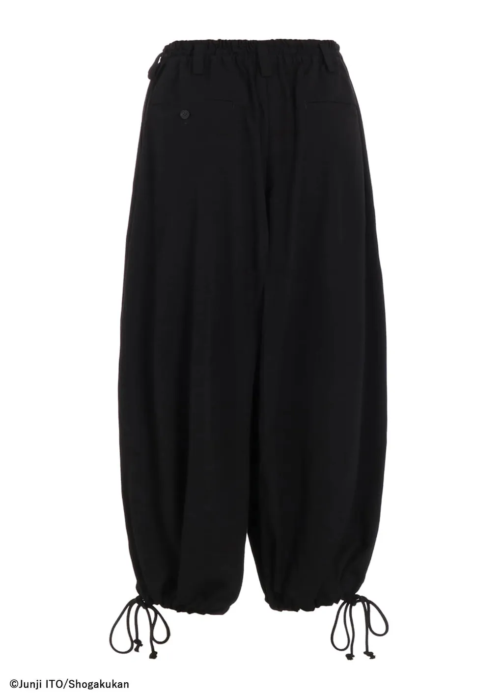 S'yte × Junji Ito -Uzumaki- Uzumaki Motif Embroidery Hakama Balloon Pants