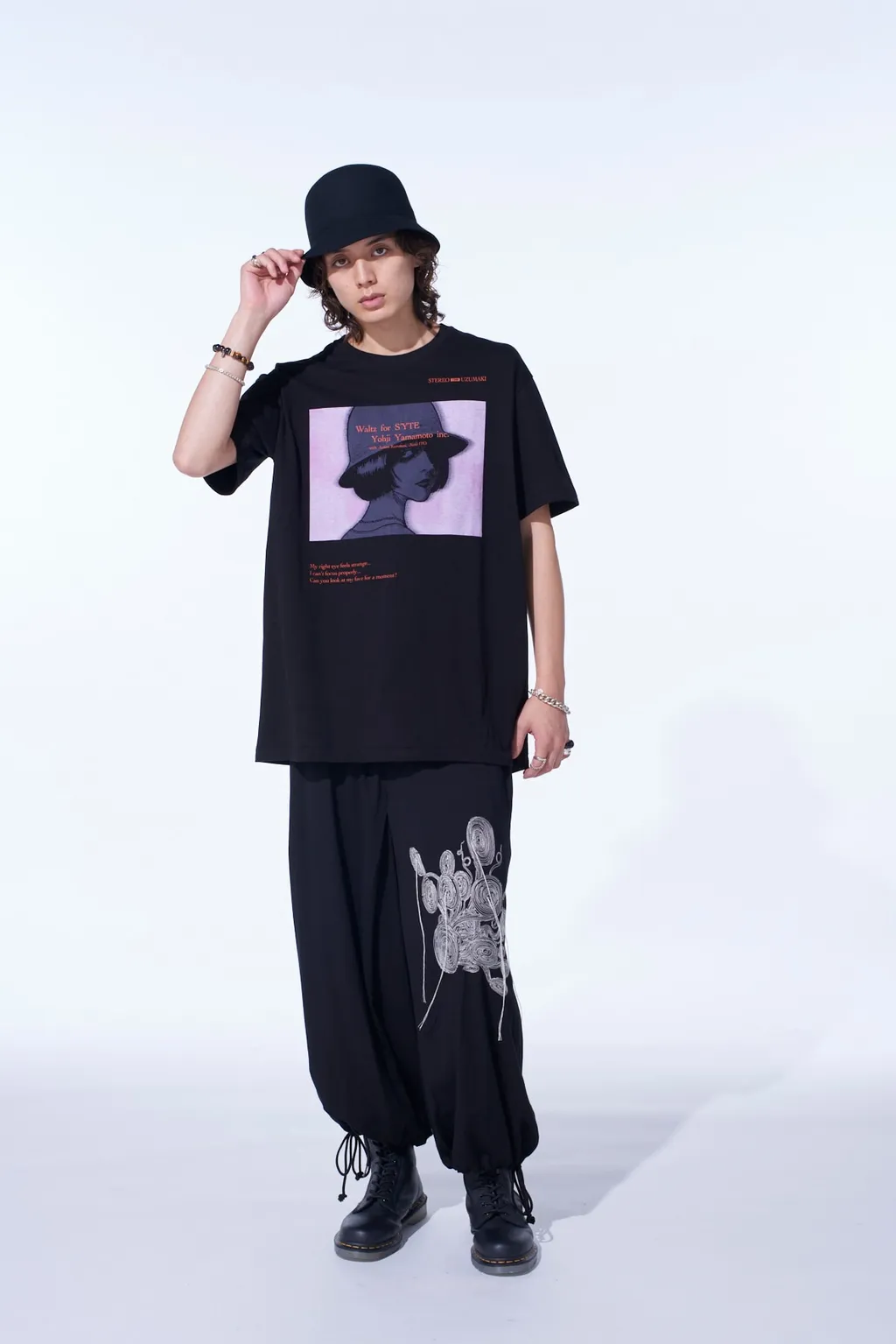 S'yte × Junji Ito -Uzumaki- Azami Waltz For S’Yte Graphic T-Shirt